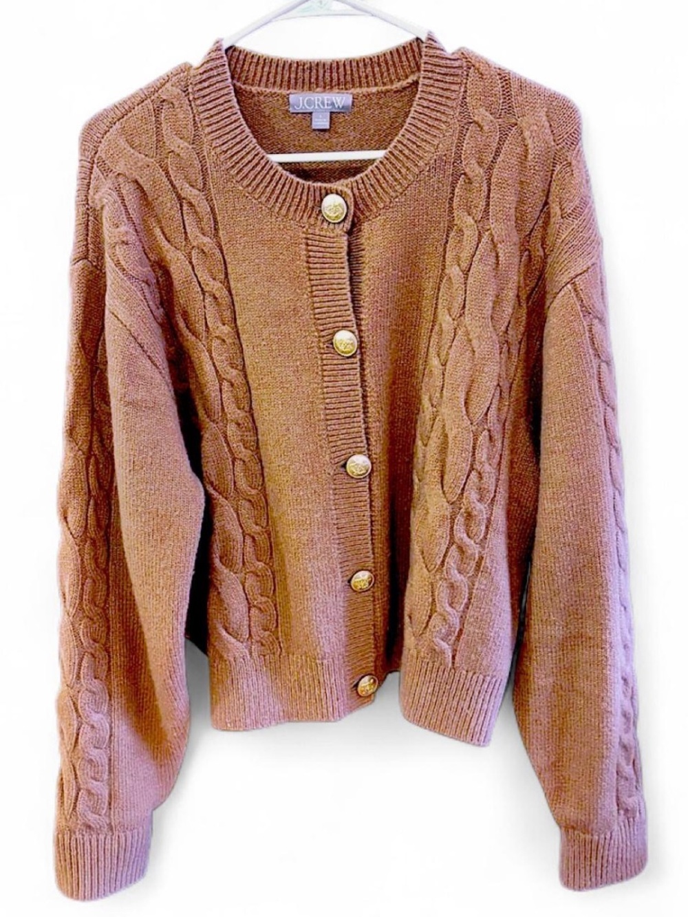 J.Crew Cable Knit Cardigan